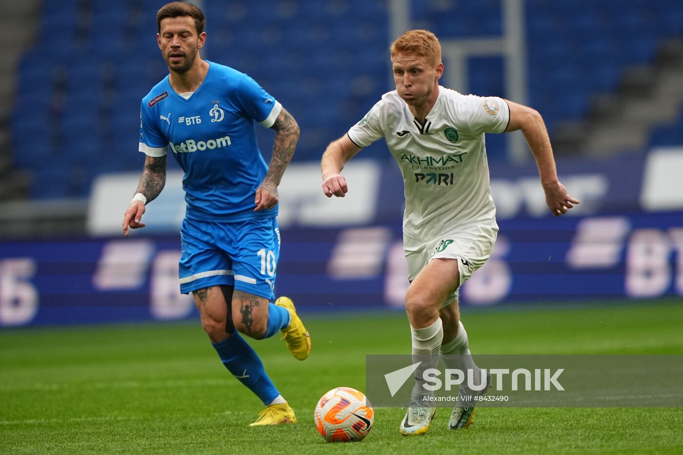 Russia Soccer Premier-League Dynamo - Akhmat