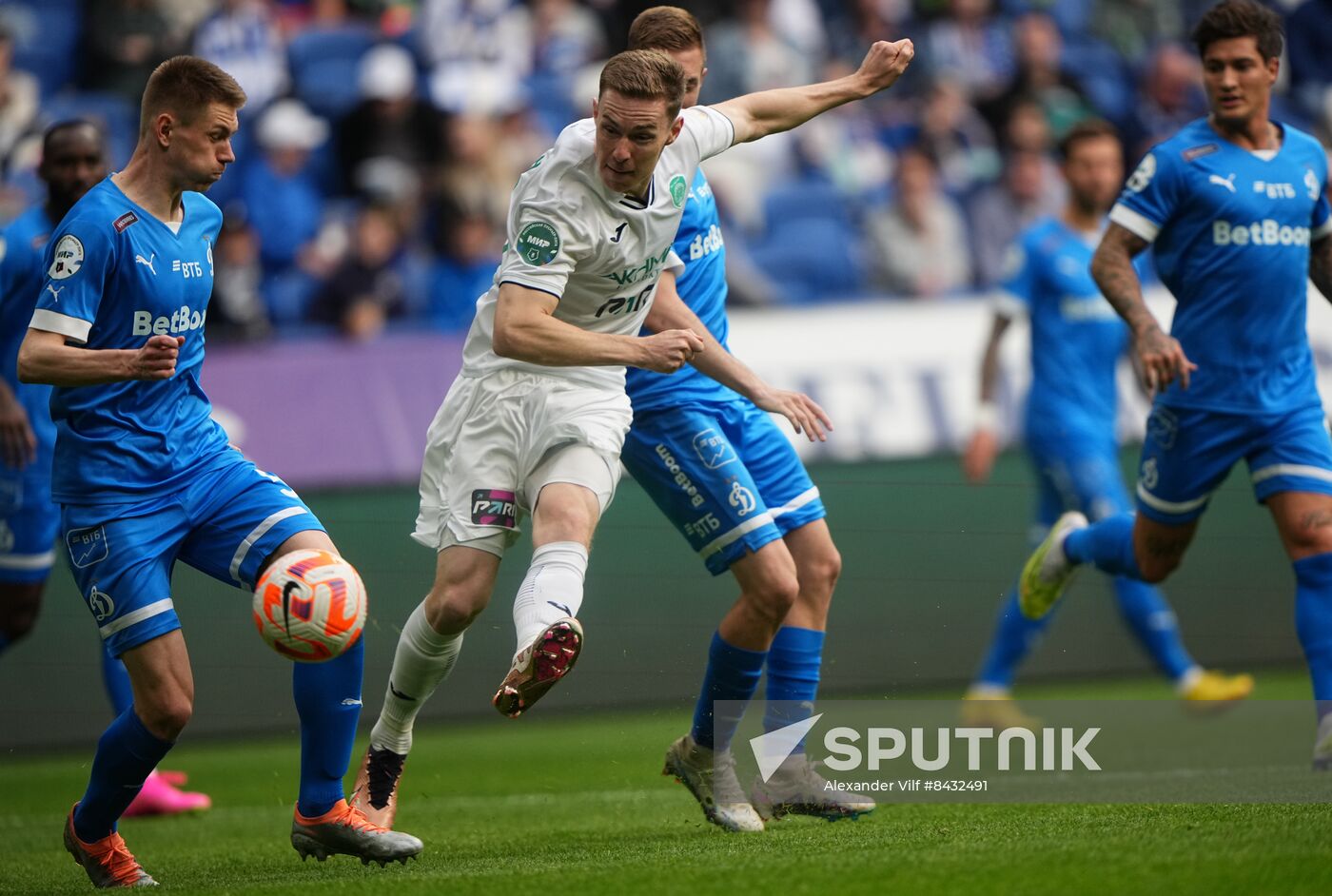 Russia Soccer Premier-League Dynamo - Akhmat