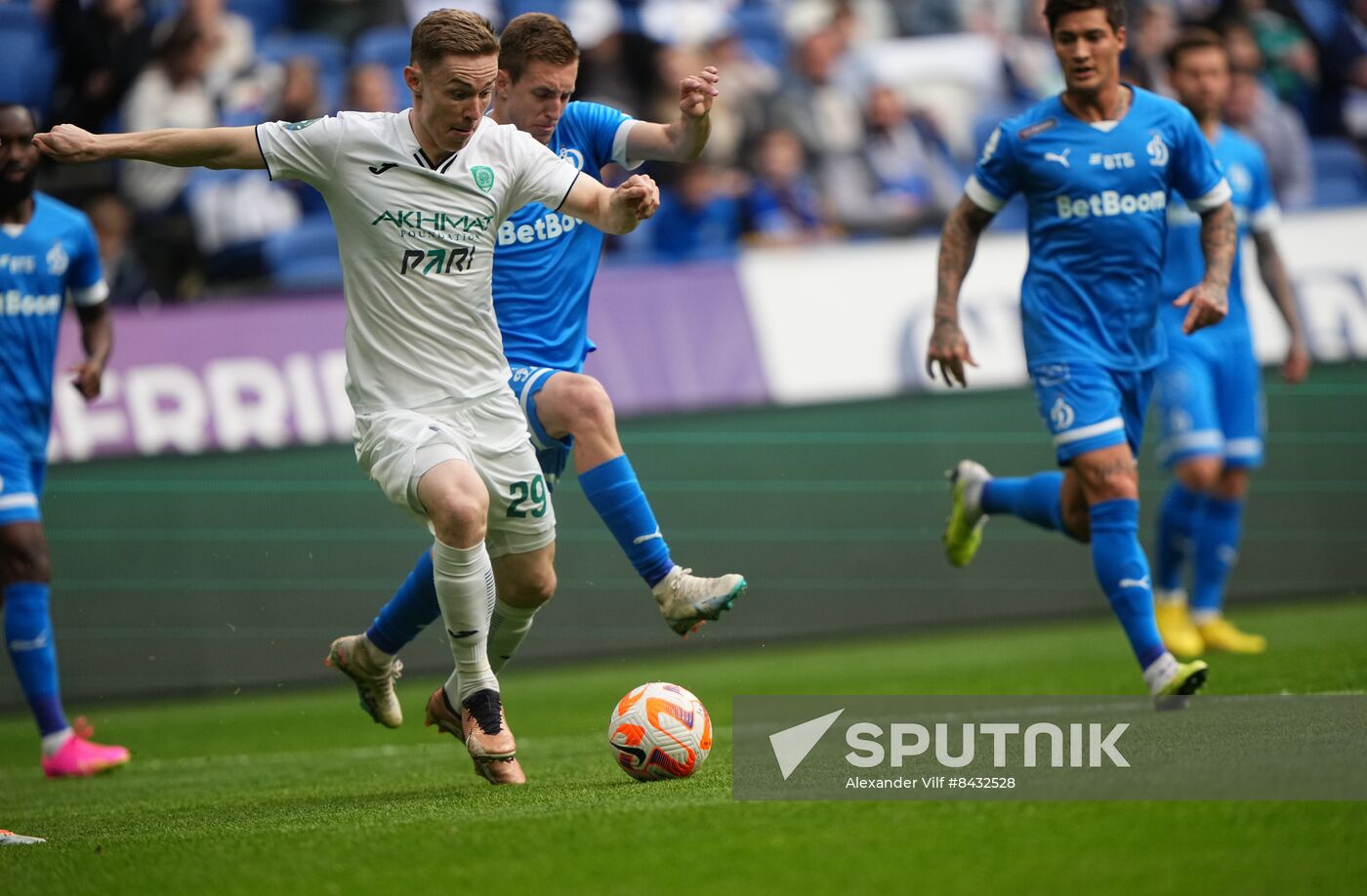 Russia Soccer Premier-League Dynamo - Akhmat