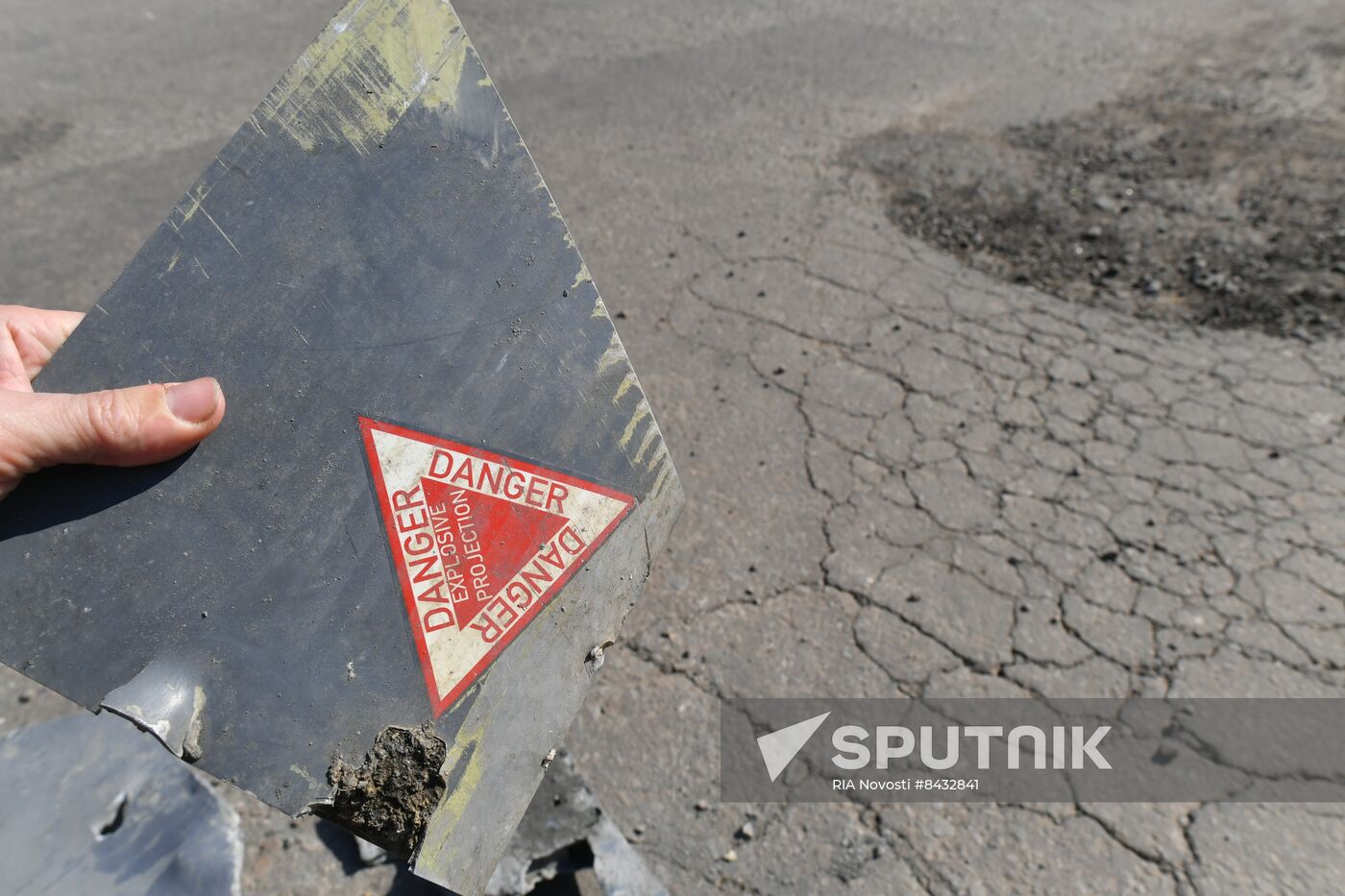 Russia Ukraine Military Operation LPR Shelling