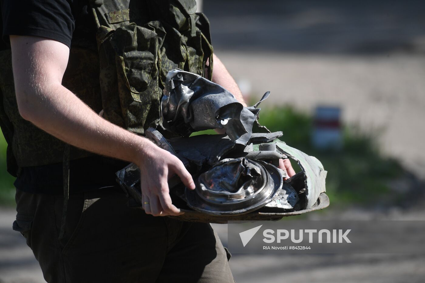 Russia Ukraine Military Operation LPR Shelling