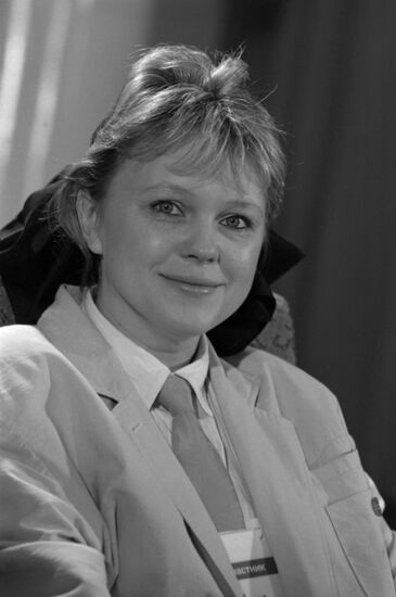 Soviet actress Nina Ilyina