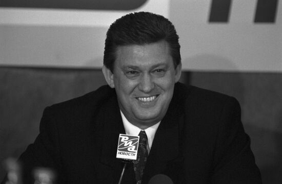 News conference at RIA Novosti