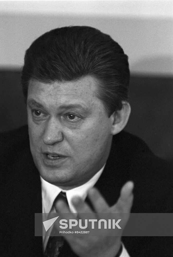 News conference at RIA Novosti