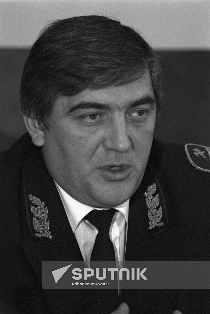 News conference at RIA Novosti