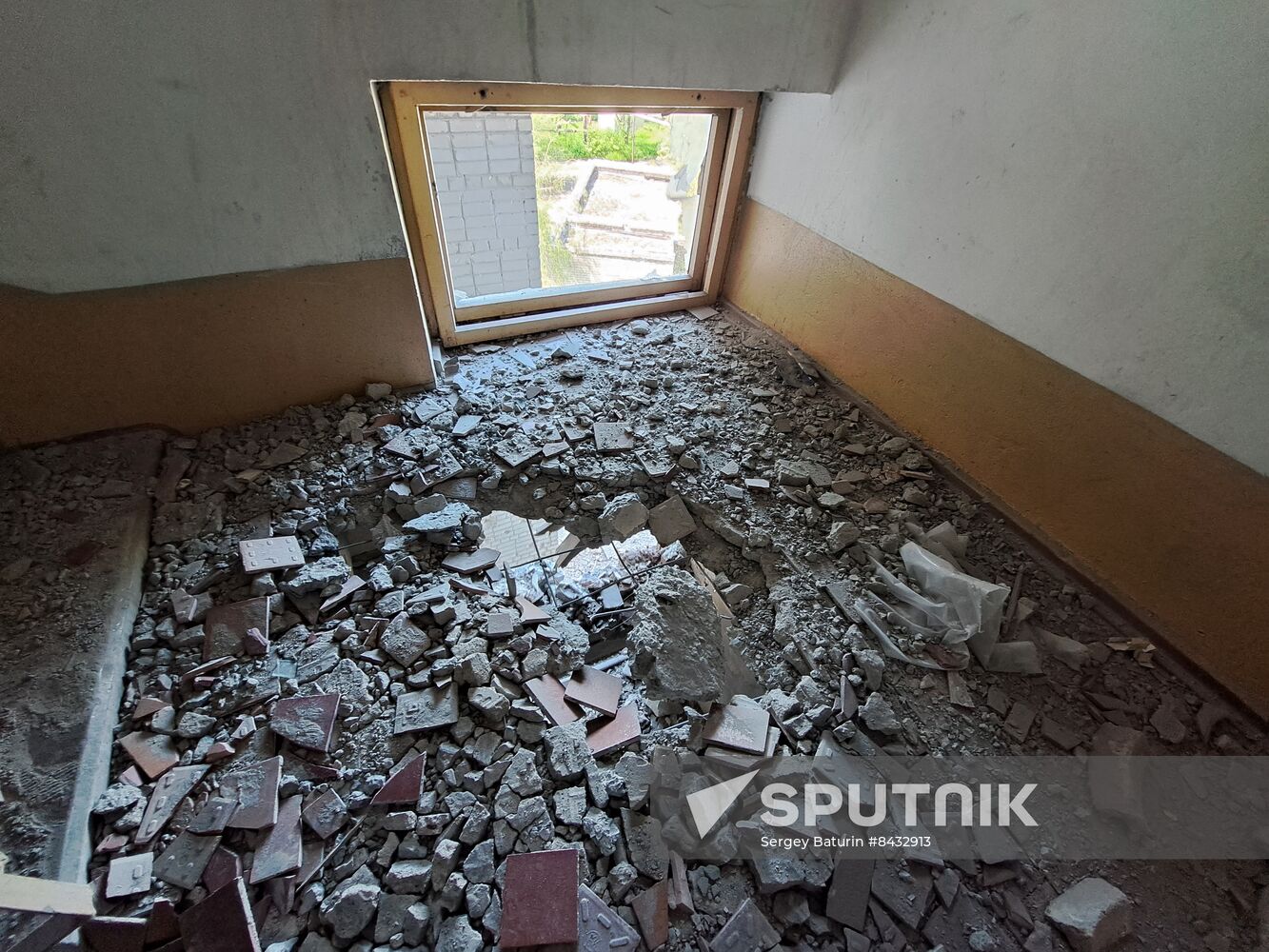 Russia Ukraine Military Operation DPR Shelling