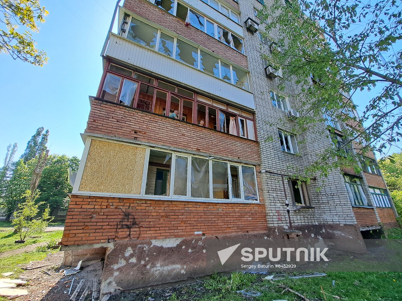 Russia Ukraine Military Operation DPR Shelling