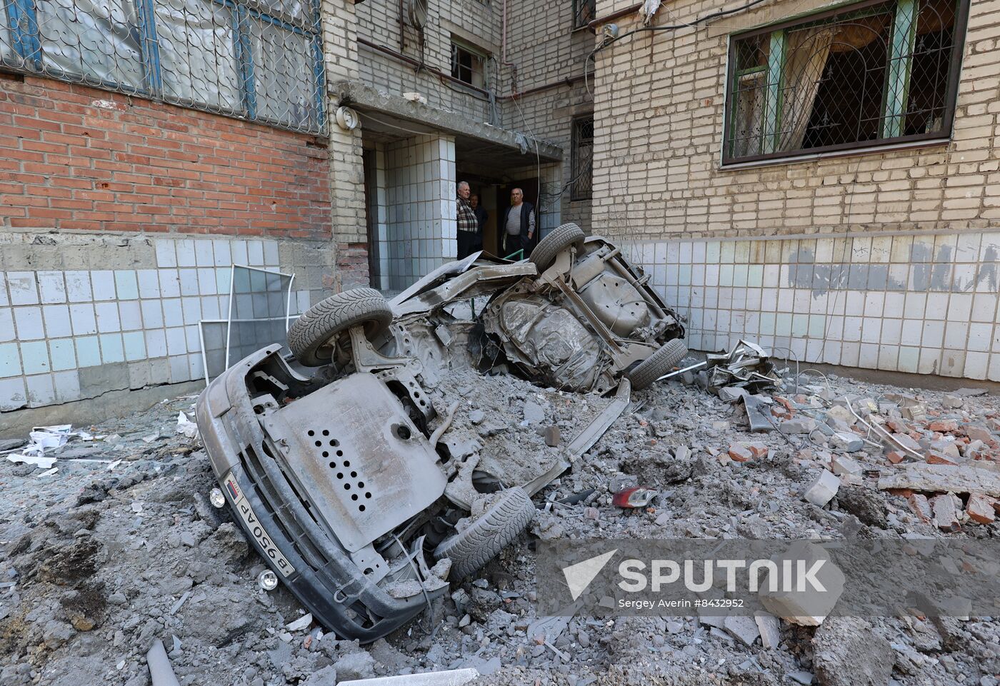 Russia Ukraine Military Operation DPR Shelling