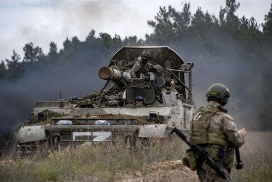 Russia Ukraine Military Operation Artillery Unit