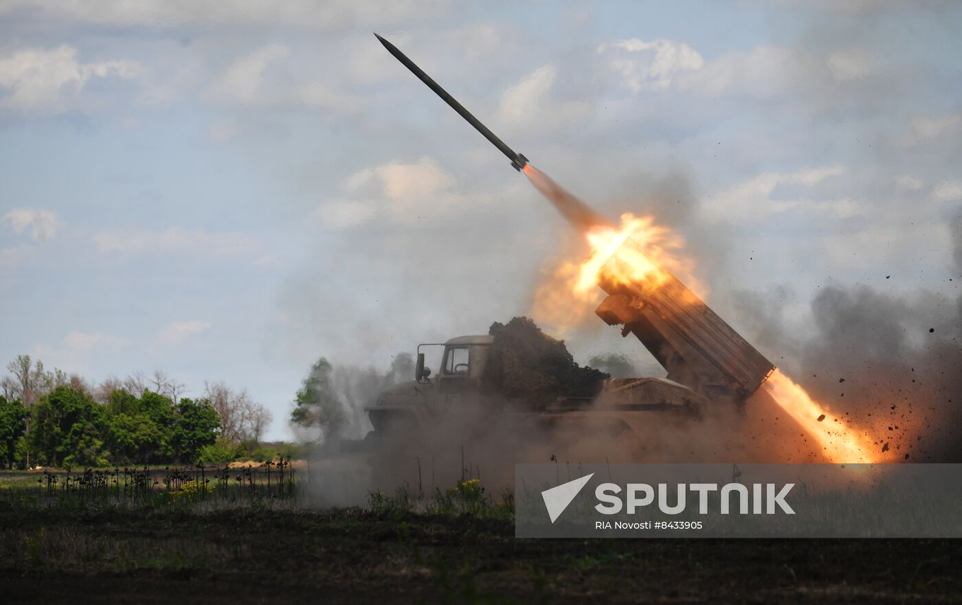 Russia Ukraine Military Operation Rocket Launchers