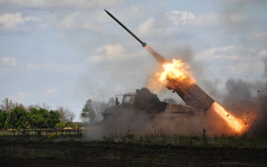 Russia Ukraine Military Operation Rocket Launchers