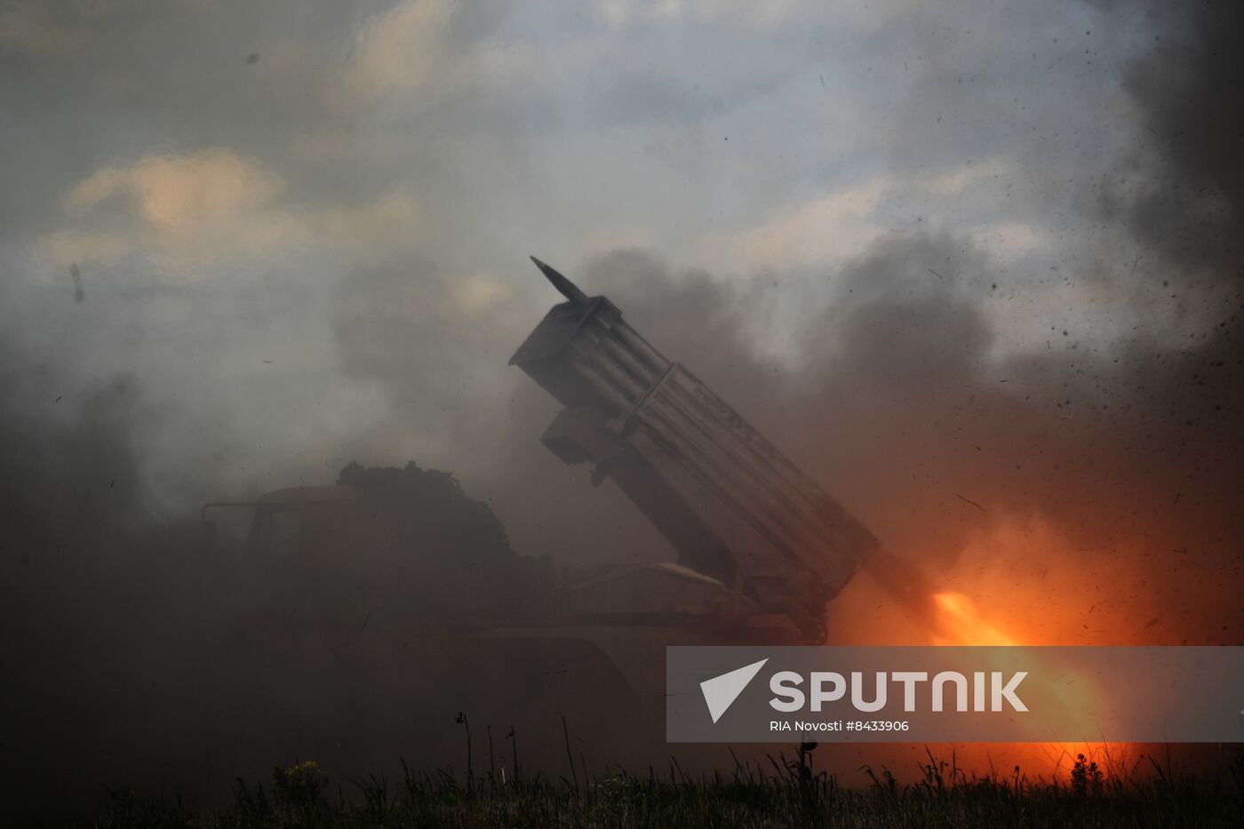 Russia Ukraine Military Operation Rocket Launchers