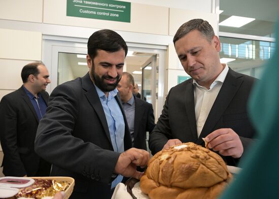 KAZANFORUM 2023. Welcoming guests