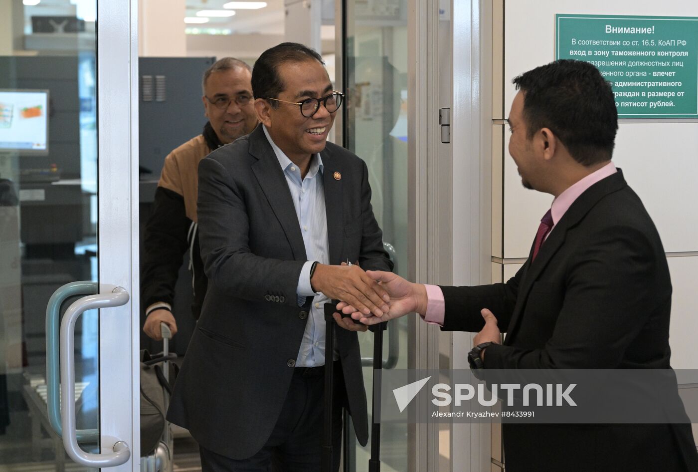 KAZANFORUM 2023. Welcoming guests