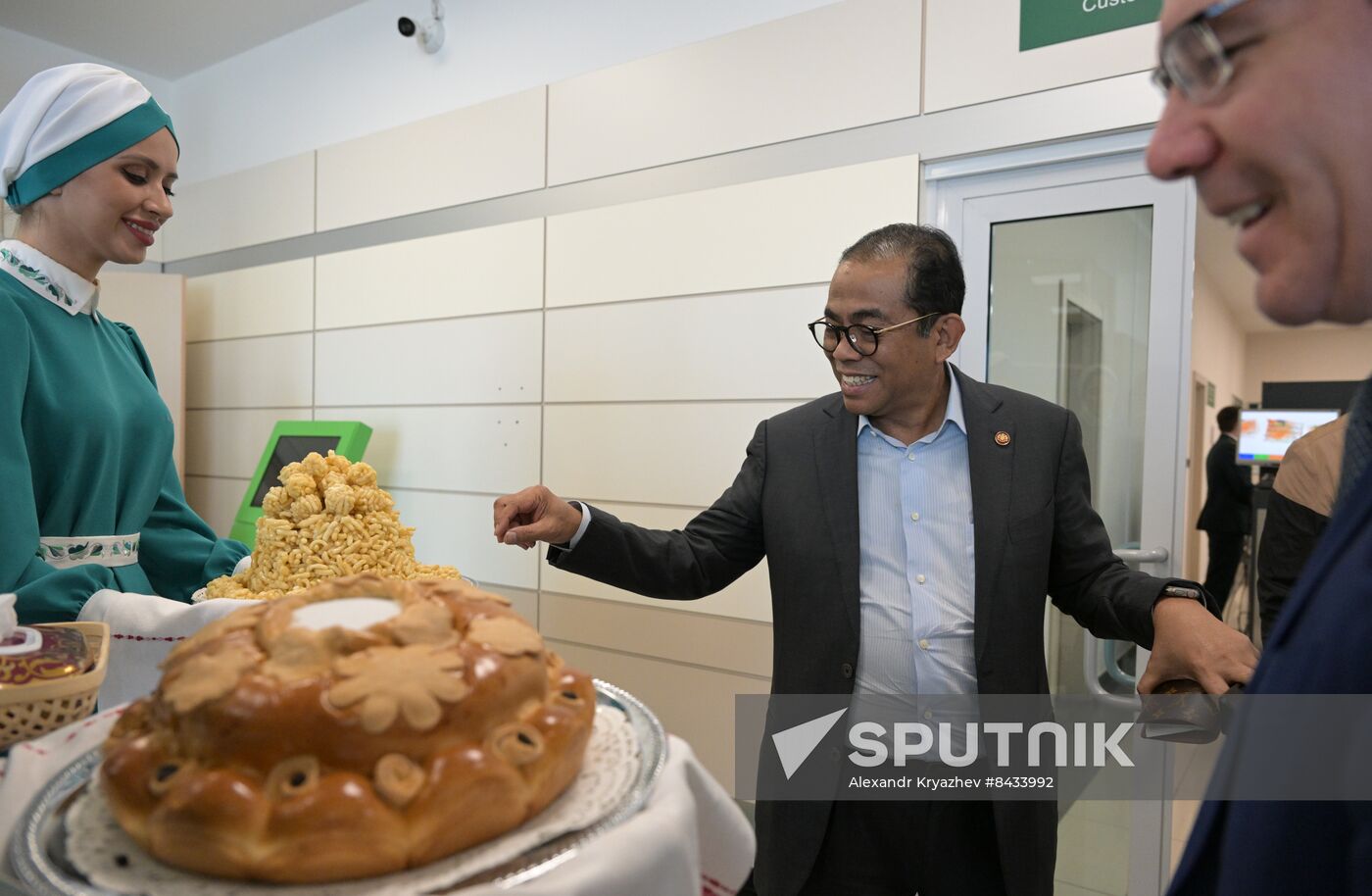 KAZANFORUM 2023. Welcoming guests