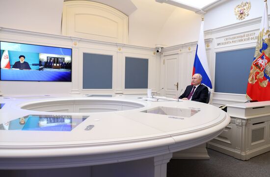 Russia Iran Railway Putin