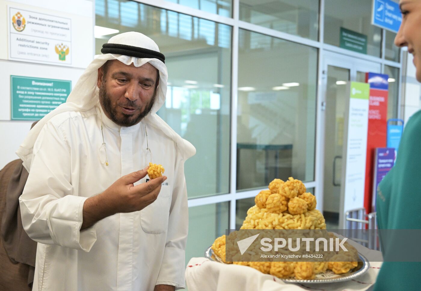 KAZANFORUM 2023. Welcoming guests