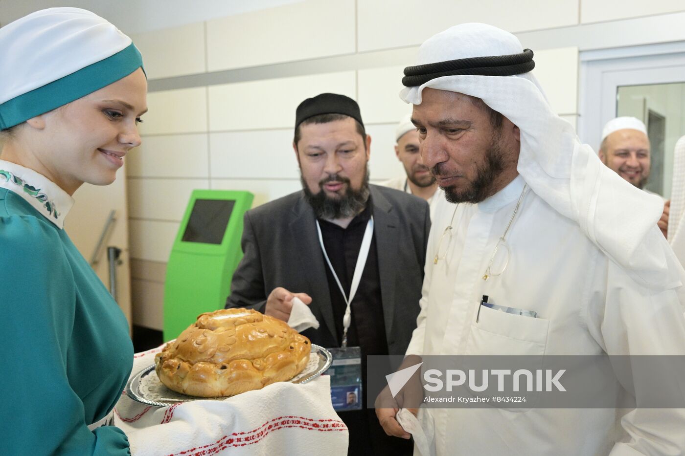 KAZANFORUM 2023. Welcoming guests