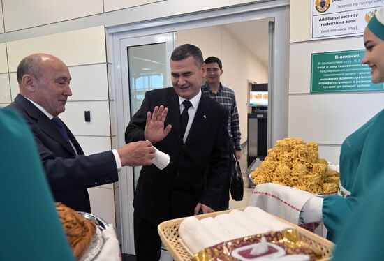 KAZANFORUM 2023. Welcoming guests
