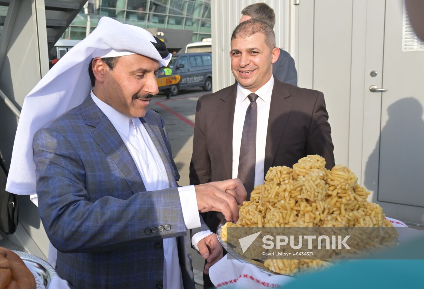 KAZANFORUM 2023. Welcoming guests