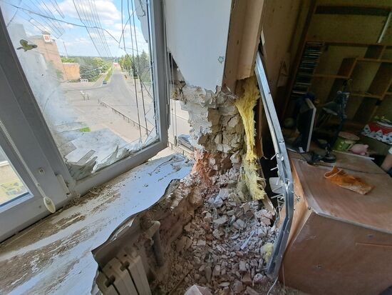 Russia Ukraine Military Operation DPR Shelling