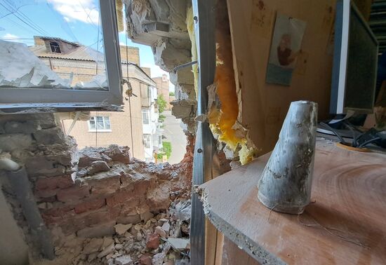 Russia Ukraine Military Operation DPR Shelling