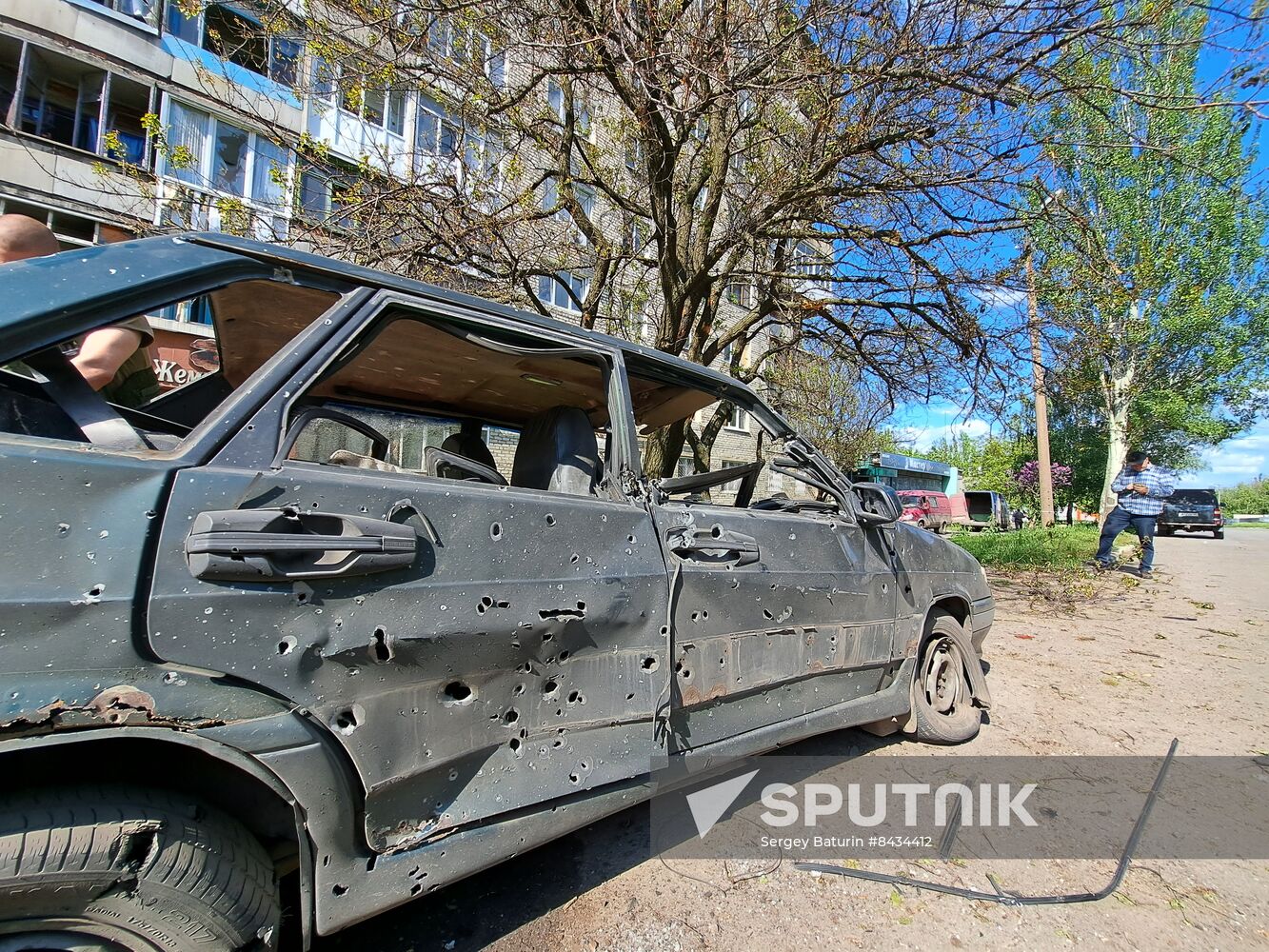 Russia Ukraine Military Operation DPR Shelling