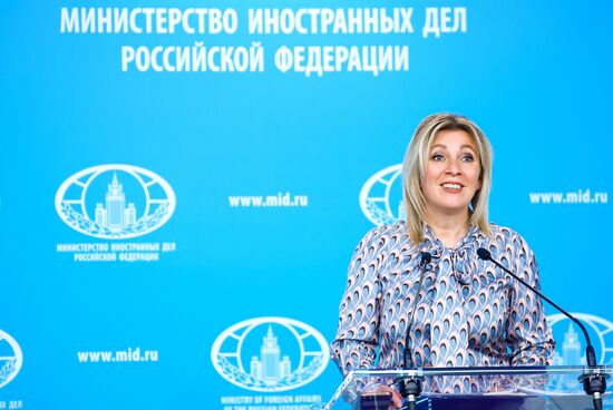 Russia Zakharova Briefing