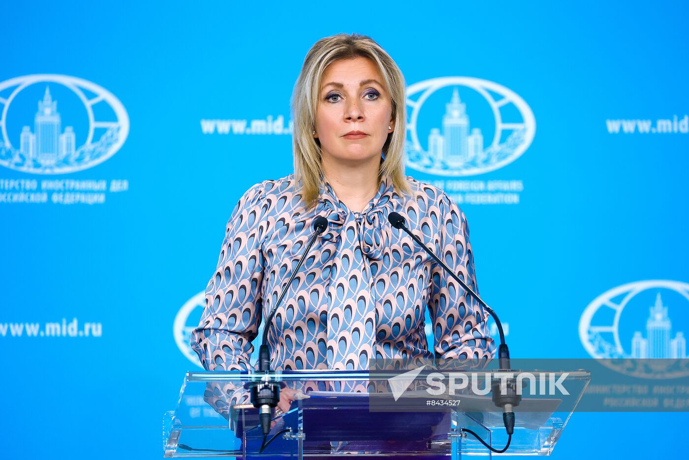 Russia Zakharova Briefing