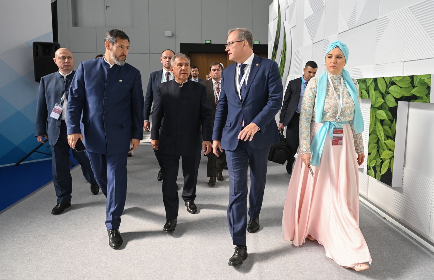 Head of Republic of Tatarstan Rustam Minnikhanov visits KAZANFORUM 2023