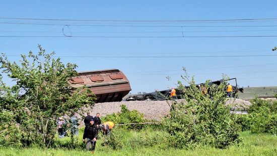 Russia Crimea Railway Explosion