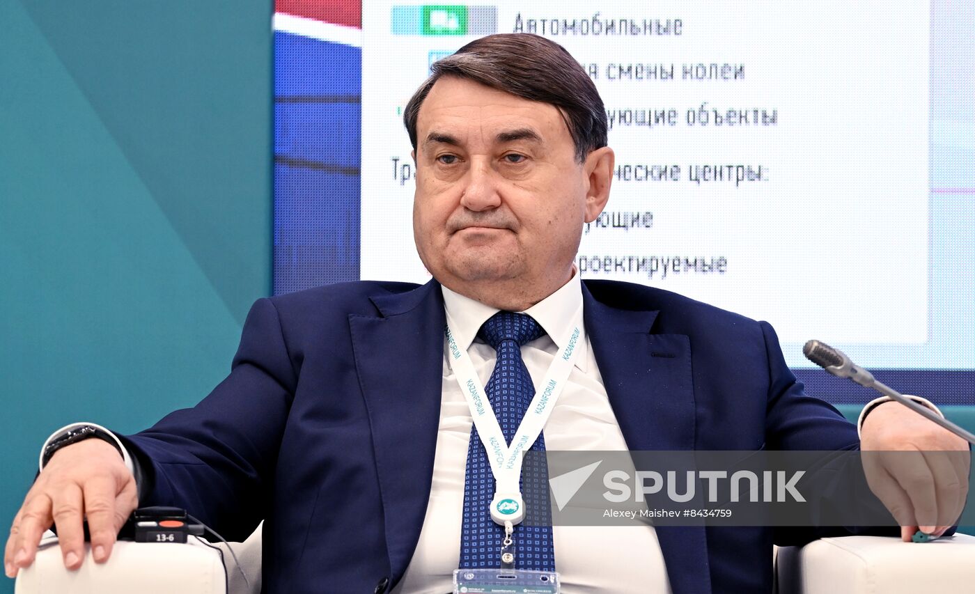 KAZANFORUM 2023. On the development of the North-South international transport corridor