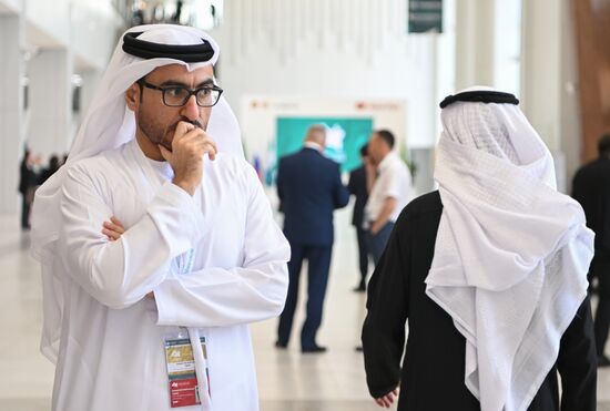 The 14th Russia - Islamic World: KazanForum International Economic Forum. Crediting the source is mandatory when using the photo. Location: Russia, Republic of Tatarstan, Kazan. Author: Svetlana Shevchenko/ANO “Directorate for Sports and Social Projects”. KAZANFORUM 2023. Sidelines
