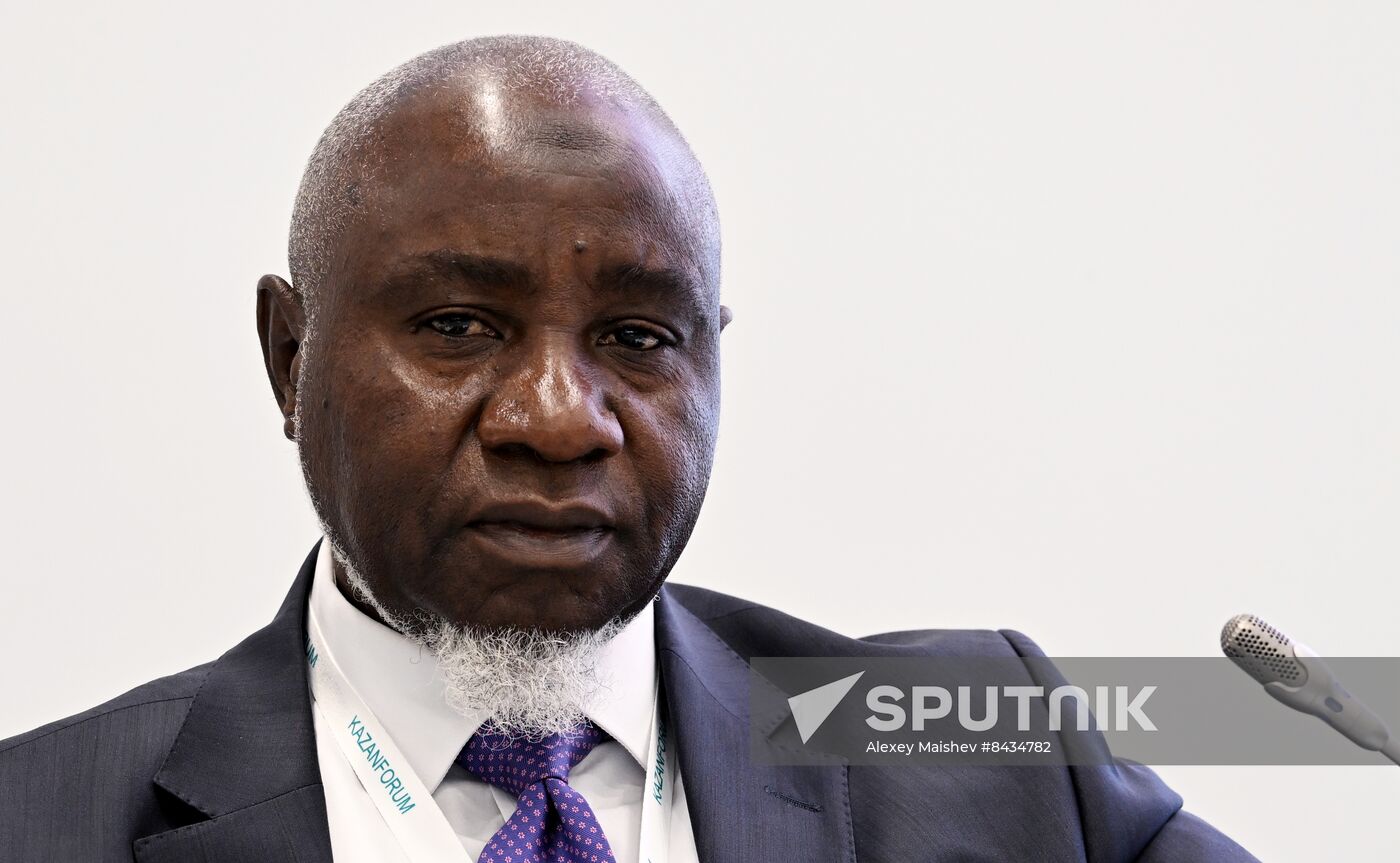 KAZANFORUM 2023. Panel session of OIC chambers of commerce and industry