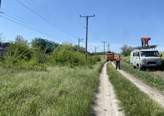Russia Crimea Railway Explosion