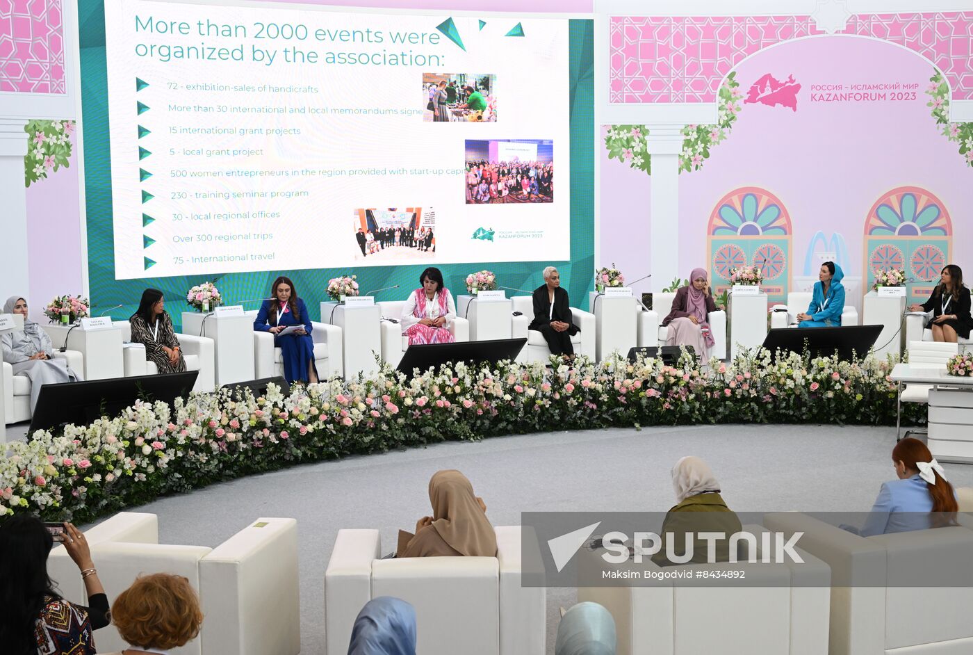 KAZANFORUM 2023. Female Entrepreneur: The Balance of Family and Business