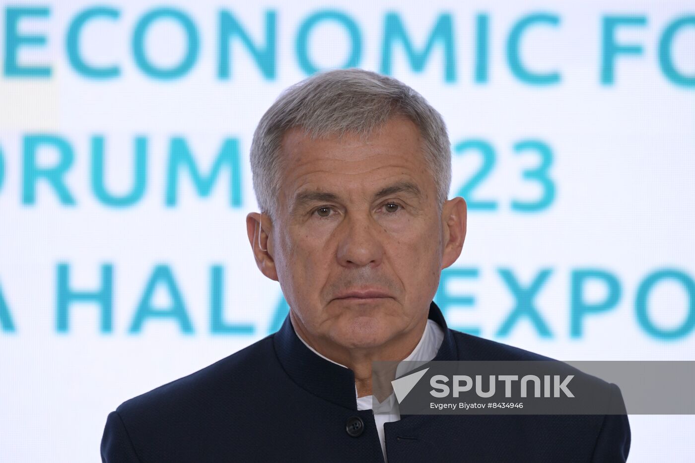 KAZANFORUM 2023. Official opening ceremony of international exhibition RUSSIA HALAL EXPO 2023