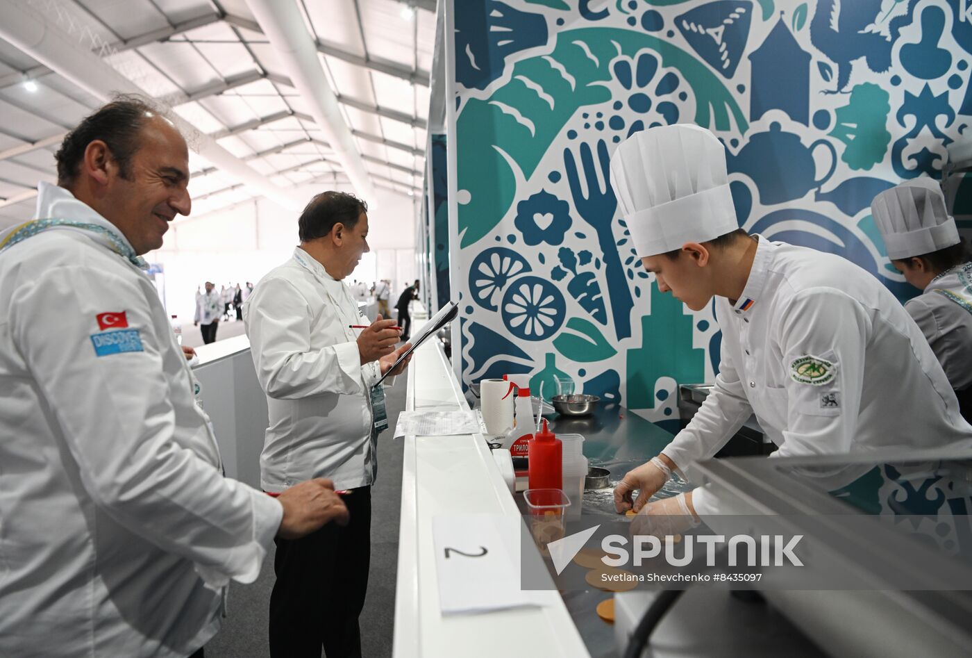 KAZANFORUM 2023. Dialogue of Cultures: Opening of the International Cup of Chefs KazanForum 2023
