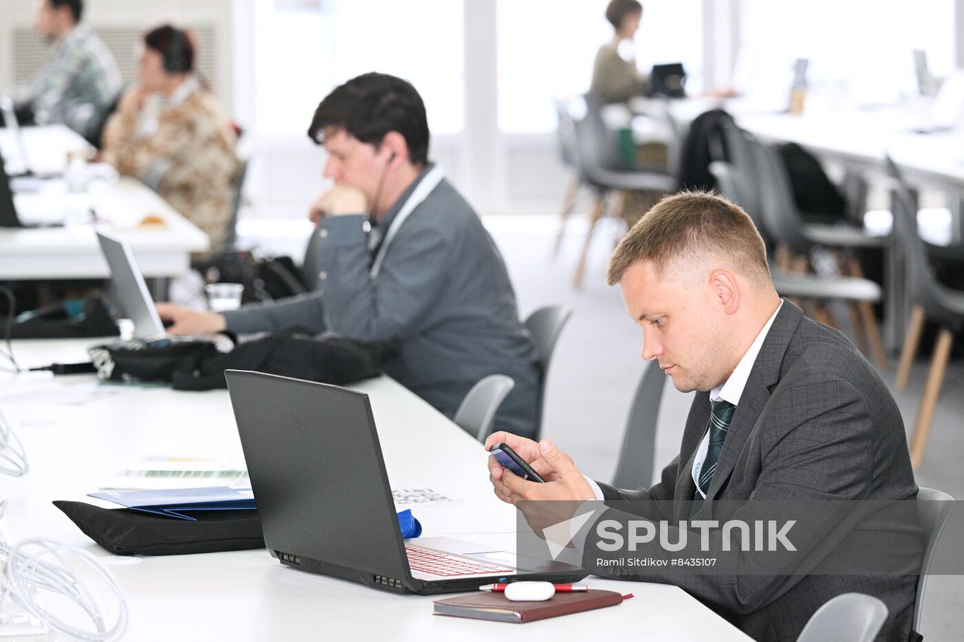 KAZANFORUM 2023. Press center