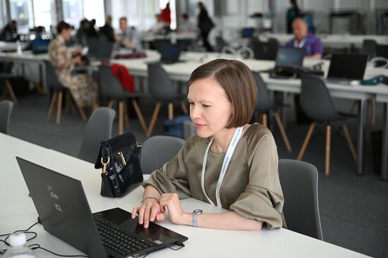 KAZANFORUM 2023. Press center