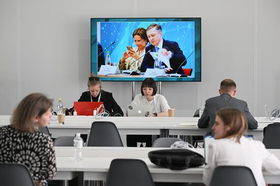 KAZANFORUM 2023. Press center