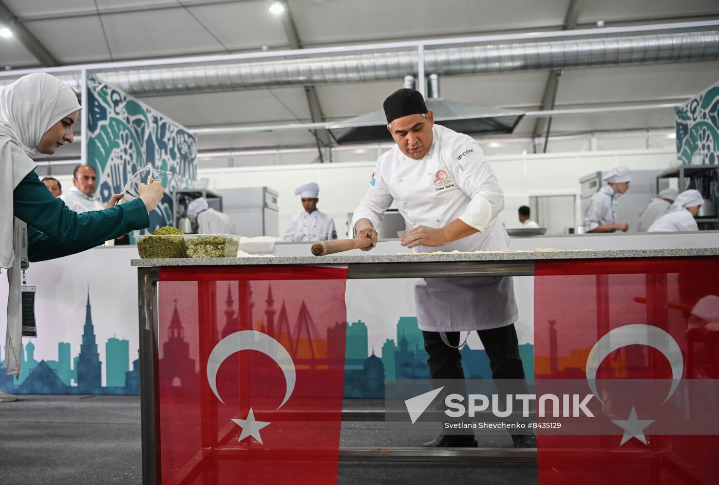 KAZANFORUM 2023. Dialogue of Cultures: Opening of the International Cup of Chefs KazanForum 2023