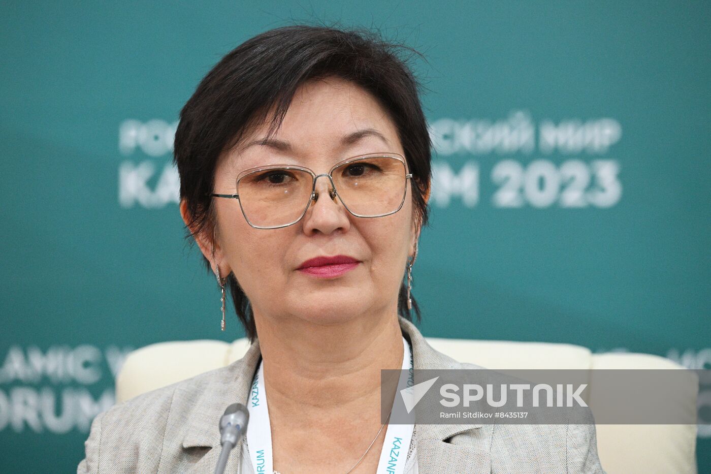 KAZANFORUM 2023. Press conference on international cooperation of Russian universities with Kazakhstan and Uzbekistan
