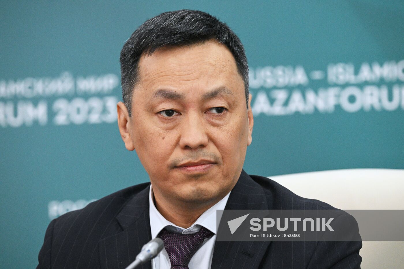 KAZANFORUM 2023. Press conference on international cooperation of Russian universities with Kazakhstan and Uzbekistan