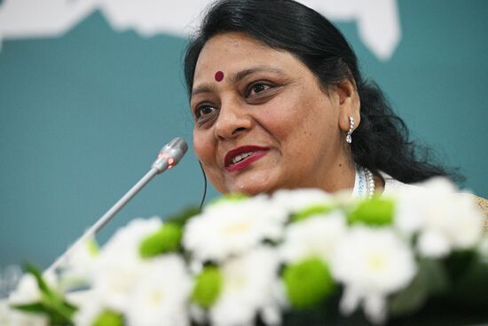 KAZANFORUM 2023. Press conference: A Woman’s Perspective on Non-Woman’s Business