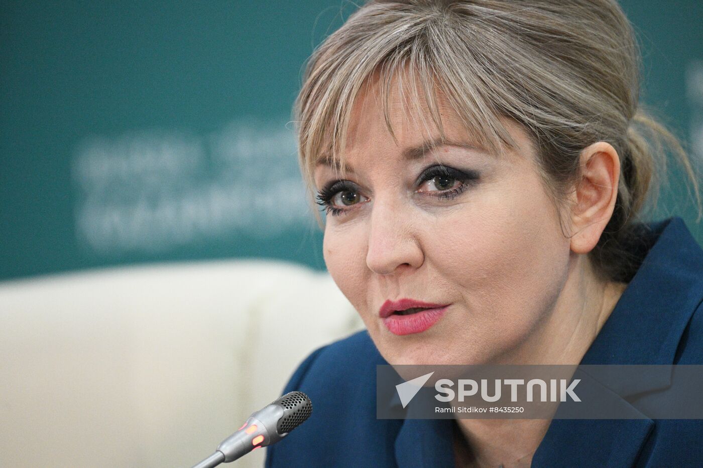KAZANFORUM 2023. Press conference: A Woman’s Perspective on Non-Woman’s Business