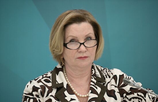 Irina Lazarenko, Acting Rector of the Altai State Pedagogical University. Open University Russia-Islamic World, a session during the 14th Russia - Islamic World: KazanForum International Economic Forum. Crediting the source is mandatory when using the photo. Location: Russia, Republic of Tatarstan, Kazan. Author: Vladimir Astapkovich/ANO “Directorate for Sports and Social Projects”. KAZANFORUM 2023. Open University Russia-Islamic World