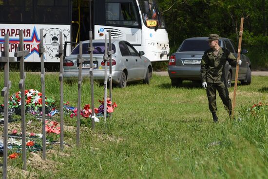 Russia Ukraine Military Operation Remains Reburial