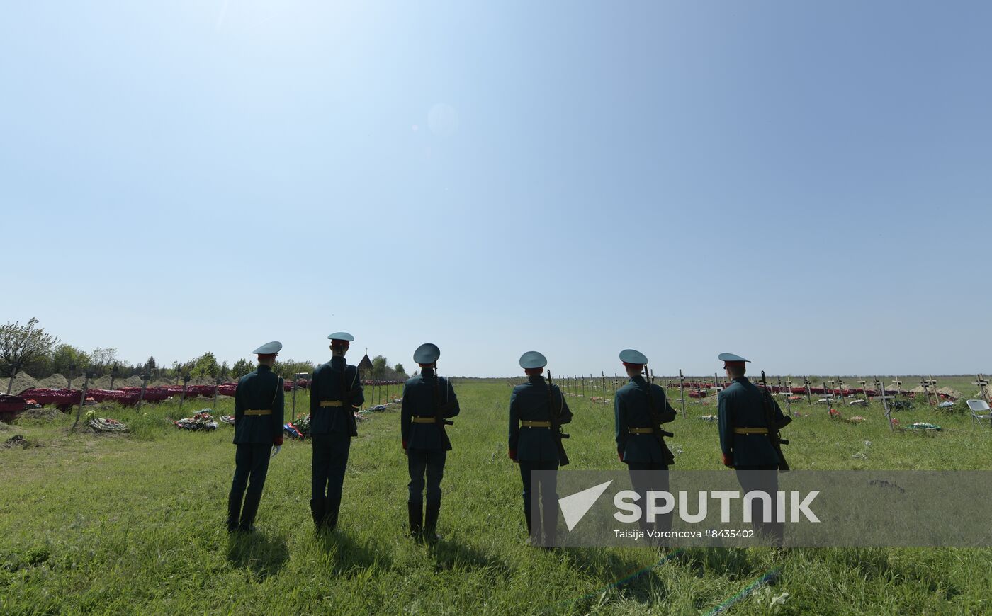 Russia Ukraine Military Operation Remains Reburial