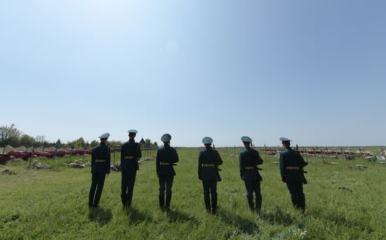 Russia Ukraine Military Operation Remains Reburial